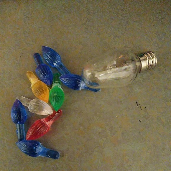 Ceramic Lighted Christmas Tree Vintage 10" Marcia Inspirations Trim n Glo CTL-10 - Picture 8 of 9